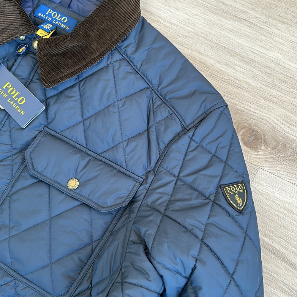 Polo Ralph Lauren Men's Brentford Insulated Quilted Shirt Jacket College xxl - Picture 6 of 10